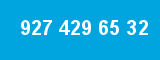 927 429 65 32 927 429 65 32